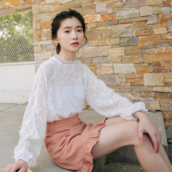 women's blouses & shirts blouse 2021 spring autumn white lace womens and korean sweet embroidery shirt women 1791 yy212
women's blouses & shirts blouse 2021 spring autumn white lace womens and korean sweet embroidery shirt women 1791 yy212