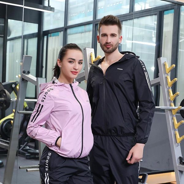 gym clothing plus-size 8xl sauna suit couples jogging men and women sweat, White;black
gym clothing plus-size 8xl sauna suit couples jogging men and women sweat, White;black