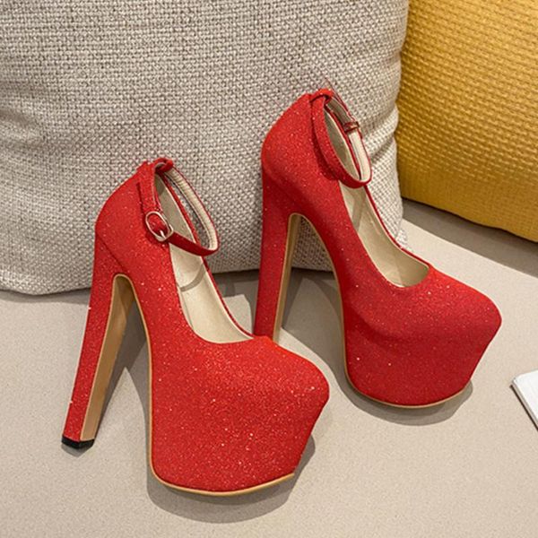 dress shoes large size 41 women pumps 2021 female wedding high heels blingbling thick platform model catwalk ladies club party heeled, Black
dress shoes large size 41 women pumps 2021 female wedding high heels blingbling thick platform model catwalk ladies club party heeled, Black