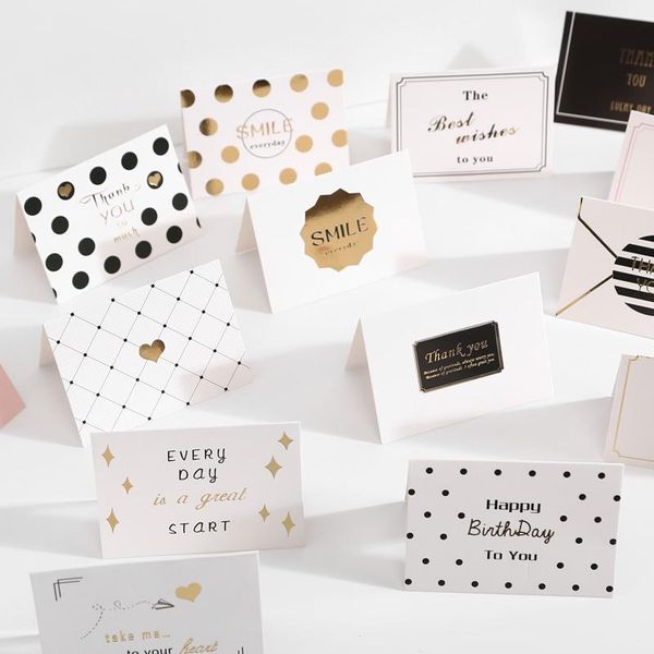 greeting cards 10pcs/lot mix designs thank you for wishes folding card gift message diy decoration holiday envelope
greeting cards 10pcs/lot mix designs thank you for wishes folding card gift message diy decoration holiday envelope