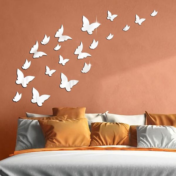 wall stickers acrylic 3d diy butterfly mirror creative decal home decor wallpaper for living room bedroom
wall stickers acrylic 3d diy butterfly mirror creative decal home decor wallpaper for living room bedroom