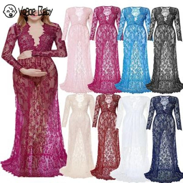 maxi maternity gown lace maternity dress fancy shooting p summer pregnant dress plus, White
maxi maternity gown lace maternity dress fancy shooting p summer pregnant dress plus, White