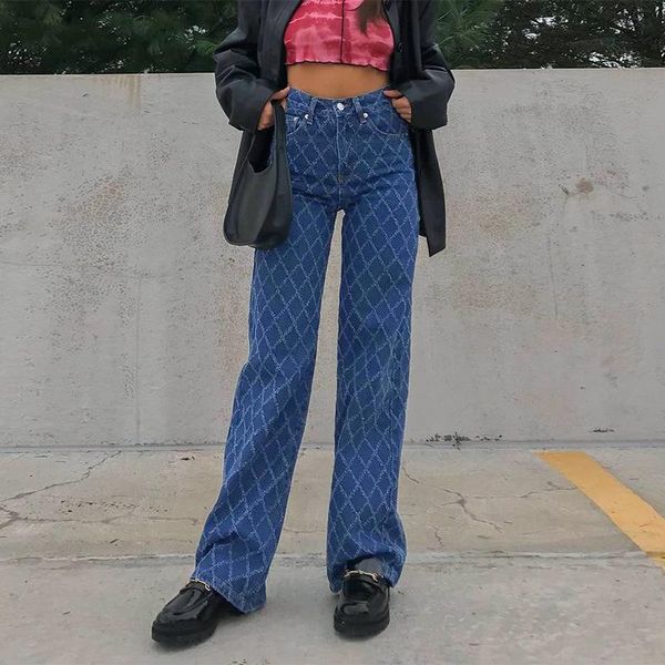 women's jeans women high waist 90s streetwear argyle plaid baggy trousers vintage indie pants y2k aesthetics blue denim skater outfits
women's jeans women high waist 90s streetwear argyle plaid baggy trousers vintage indie pants y2k aesthetics blue denim skater outfits