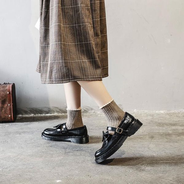 dress shoes bow lolita 2021 spring models mary jane women's japanese retro platform patent leather women, Black
dress shoes bow lolita 2021 spring models mary jane women's japanese retro platform patent leather women, Black