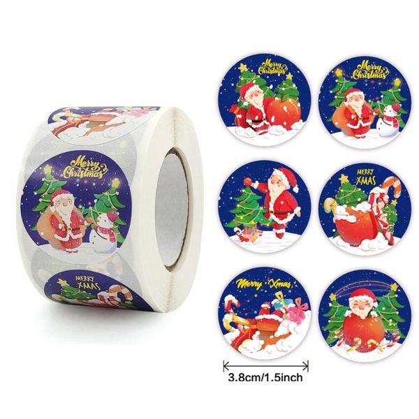 christmas decorations 1.5" 500pcs merry stickers label roll xmas gift wraps cards envelope adhesive seals tags decoration
christmas decorations 1.5" 500pcs merry stickers label roll xmas gift wraps cards envelope adhesive seals tags decoration