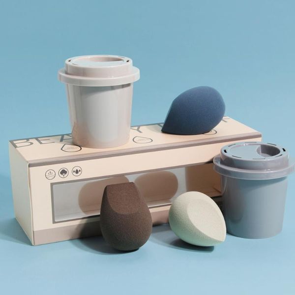 sponges, applicators & cotton three bun make-up sponges with coffee cup in case storage foundation bb professional cream cosmetics soft blow
sponges, applicators & cotton three bun make-up sponges with coffee cup in case storage foundation bb professional cream cosmetics soft blow