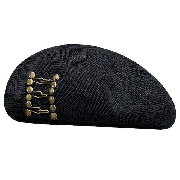 berets net red hat female tide beret summer style cotton and linen buckle painter japanese retro octagonal, Blue;gray
berets net red hat female tide beret summer style cotton and linen buckle painter japanese retro octagonal, Blue;gray