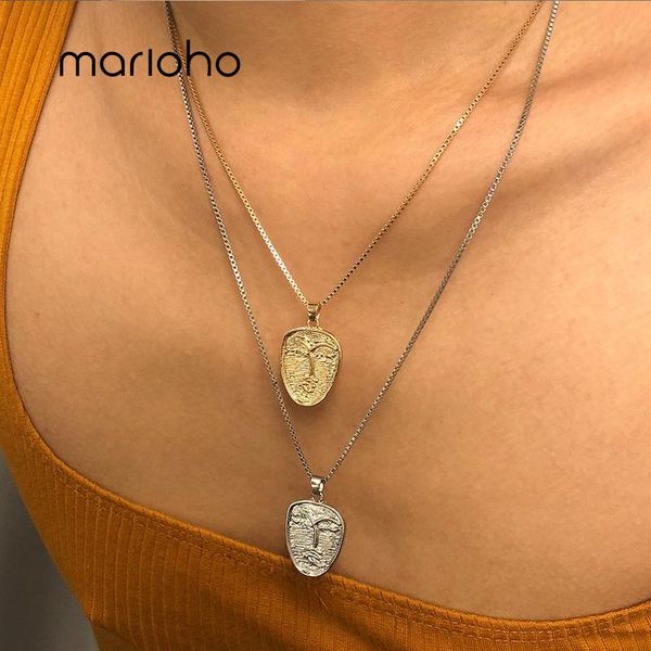 marioho vintage star moon pendant necklace boho layers fashion choker chain for women statement jewelry necklaces, Silver
marioho vintage star moon pendant necklace boho layers fashion choker chain for women statement jewelry necklaces, Silver