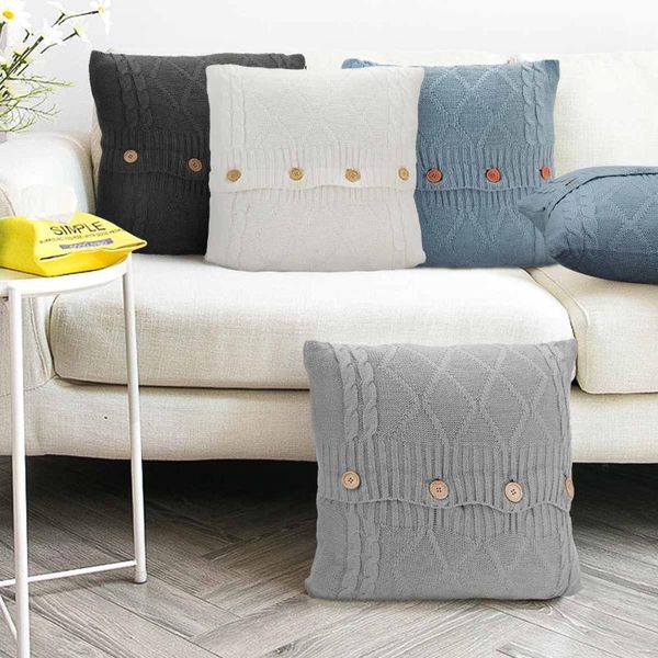 cushion/decorative pillow knitting button throw cases cafe sofa pillowcase cushion cover bedroom home decor housse de coussin decorative pil
cushion/decorative pillow knitting button throw cases cafe sofa pillowcase cushion cover bedroom home decor housse de coussin decorative pil