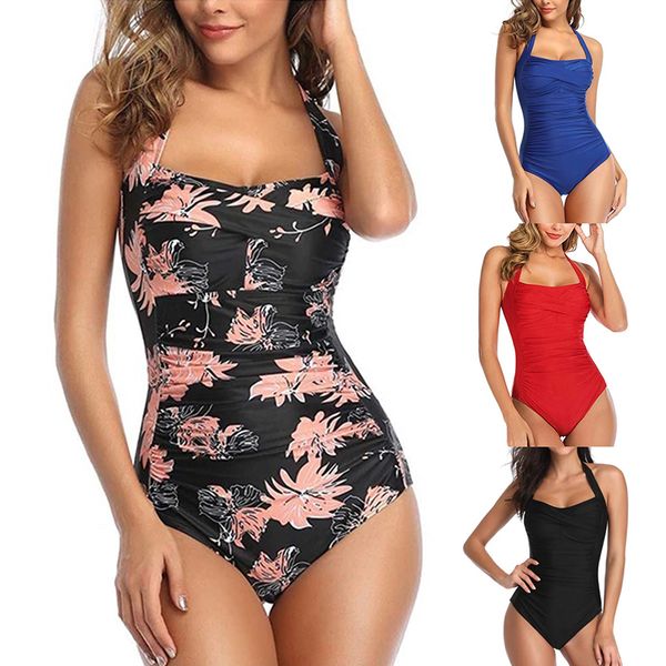 female swimsuit women swimwear one piece bodysuit push up monokini halter cross bathing swim suit wear beachwear, White;black
female swimsuit women swimwear one piece bodysuit push up monokini halter cross bathing swim suit wear beachwear, White;black