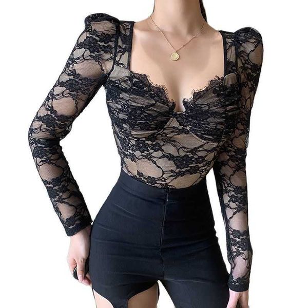 stretch lace corset embroidered blouse see through underwire blouses billowy sleeve crop square collar 210601, White
stretch lace corset embroidered blouse see through underwire blouses billowy sleeve crop square collar 210601, White