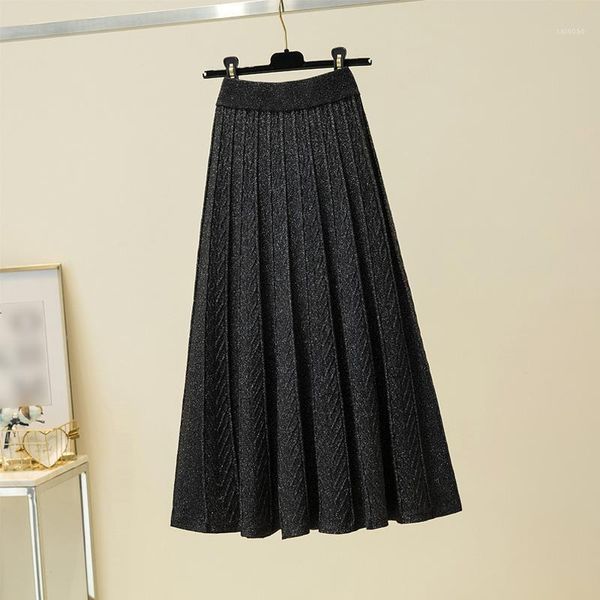 bling shiny a-line skirt female autumn winter mid-length pleated elegant women skirts, Black
bling shiny a-line skirt female autumn winter mid-length pleated elegant women skirts, Black