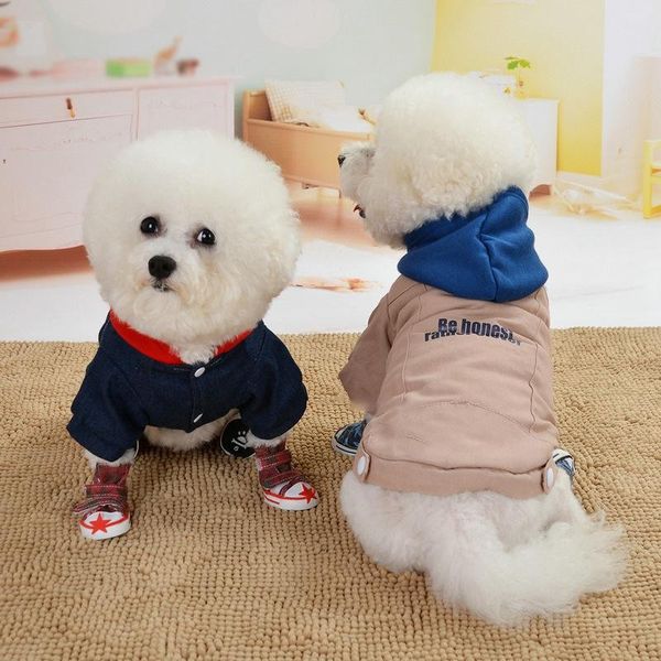dog apparel pet warm 2 legged thickening jacket cotton padded coat dogs denim clothes puppy hooded coats
dog apparel pet warm 2 legged thickening jacket cotton padded coat dogs denim clothes puppy hooded coats