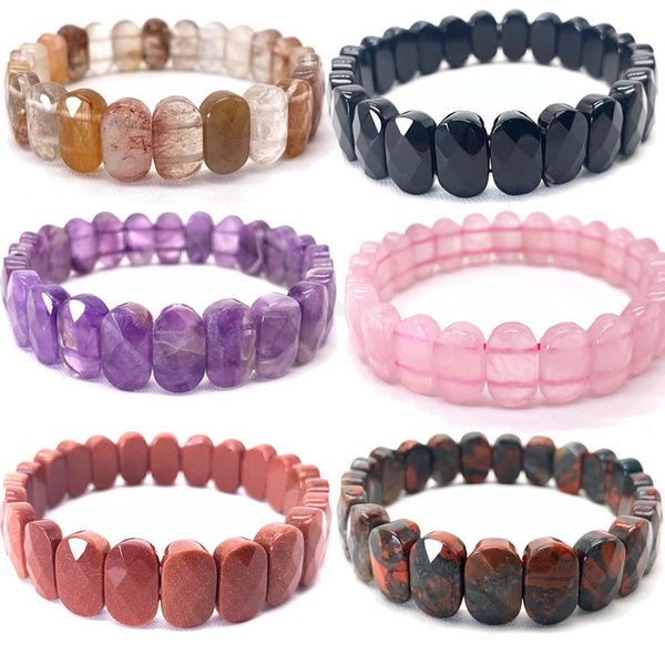 natural stone black onyx pink crystal sandstone dragon blood bracelet diy jewelry energy bangles stretch chain bracelets bangle
natural stone black onyx pink crystal sandstone dragon blood bracelet diy jewelry energy bangles stretch chain bracelets bangle