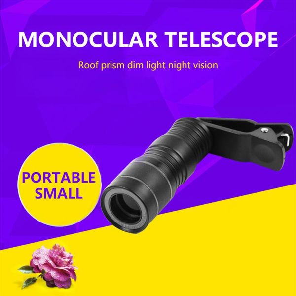 telescope & binoculars mobile phone camera lens large eyepiece wide angle 12x monocular clip for concert camping
telescope & binoculars mobile phone camera lens large eyepiece wide angle 12x monocular clip for concert camping