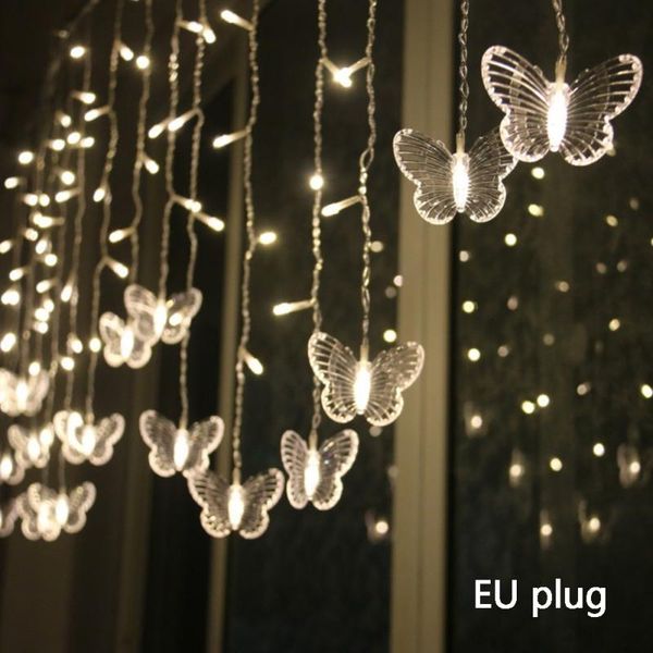 party decoration 4m butterfly led string strip festival holiday icicle curtain lights christmas wedding lamps eu/uk plug
party decoration 4m butterfly led string strip festival holiday icicle curtain lights christmas wedding lamps eu/uk plug