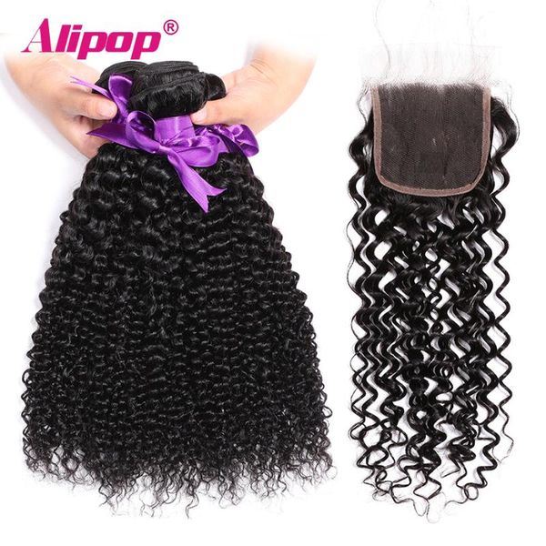 human hair bulks brazilian jerry curly bundles with closure remy 3 alipop extension, Black
human hair bulks brazilian jerry curly bundles with closure remy 3 alipop extension, Black