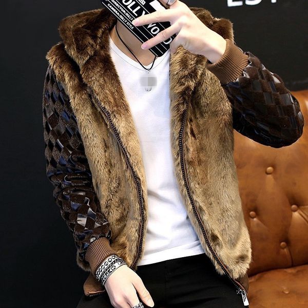 thick warm zipper jacket male long sleeve fur men jacket winter hooded fur short coat style black casual bomber outerwear m-3xl 220211
thick warm zipper jacket male long sleeve fur men jacket winter hooded fur short coat style black casual bomber outerwear m-3xl 220211