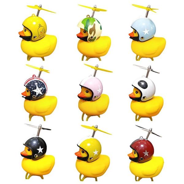 bike horns small yellow duck shape hornyellow silica little helmet head bicycle light shining mountain handlebar bell
bike horns small yellow duck shape hornyellow silica little helmet head bicycle light shining mountain handlebar bell
