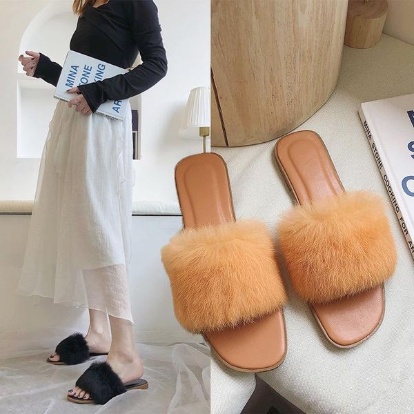 slippers 2021 vivaia women's summer fluffy korean female flats bottom sandals furry, Black
slippers 2021 vivaia women's summer fluffy korean female flats bottom sandals furry, Black