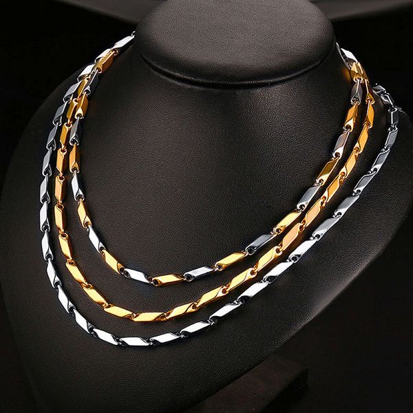 fashion jewel stainless steel necklace men necklaces women necklace 18k gold titanium chains necklace man luxury chains necklaces 03, Silver
fashion jewel stainless steel necklace men necklaces women necklace 18k gold titanium chains necklace man luxury chains necklaces 03, Silver