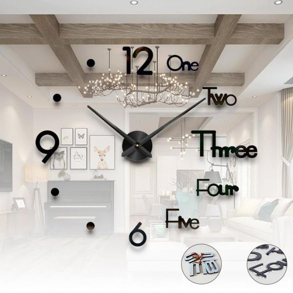 wall clocks 3d clock mirror stickers creative diy removable art decal sticker home decor modern living room
wall clocks 3d clock mirror stickers creative diy removable art decal sticker home decor modern living room