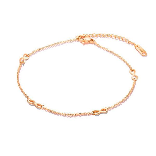 anklets fun-beauty european and american anklet creative 8-character rose gold plated fashion all-match female, Red;blue
anklets fun-beauty european and american anklet creative 8-character rose gold plated fashion all-match female, Red;blue