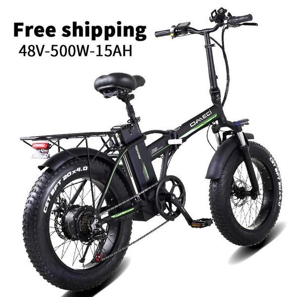electric bicycle 20 inch 500w 48v 15ah folding ebike fat tire beach cruiser motorcycle lithium battery bicicleta, Silver;blue
electric bicycle 20 inch 500w 48v 15ah folding ebike fat tire beach cruiser motorcycle lithium battery bicicleta, Silver;blue