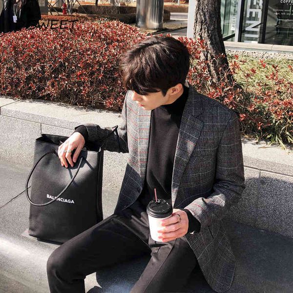 jackets striped notched suit men korean long-sleeved single-breasted warm jacket men's, Black;brown
jackets striped notched suit men korean long-sleeved single-breasted warm jacket men's, Black;brown