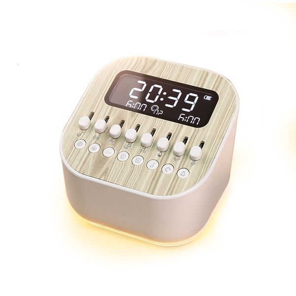 german electronic intelligent music alarm clock creative students with bedside night light, bedroom prsure relief sleep aid, atmosphere
german electronic intelligent music alarm clock creative students with bedside night light, bedroom prsure relief sleep aid, atmosphere