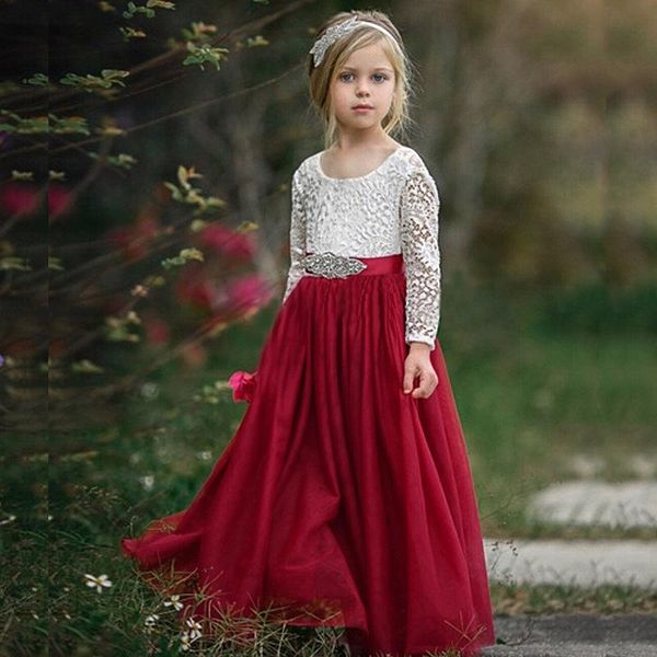 fashion girl children princess dress wedding lace flower girls dresses party ball gown, Red;yellow
fashion girl children princess dress wedding lace flower girls dresses party ball gown, Red;yellow