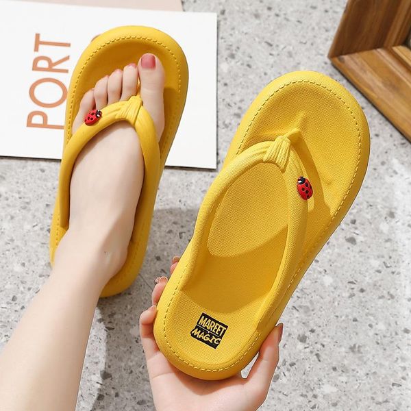 slippers thick bottom wear-resistant female flip flops summer fashion soft non-slip casual solid color couple sandals, Black
slippers thick bottom wear-resistant female flip flops summer fashion soft non-slip casual solid color couple sandals, Black