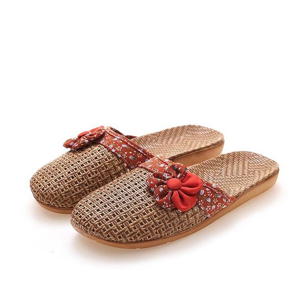 slippers summer fashion women bamboo woven linen non-slip breathable ladies home shoes lightweight wear-resistant aldult flats, Black
slippers summer fashion women bamboo woven linen non-slip breathable ladies home shoes lightweight wear-resistant aldult flats, Black