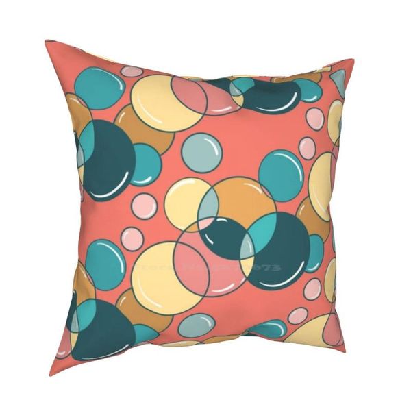 pillow case retro bubbles on coral home sofa car waist throw pillowcase dots polkadots circles teal pink peach yellow green
pillow case retro bubbles on coral home sofa car waist throw pillowcase dots polkadots circles teal pink peach yellow green