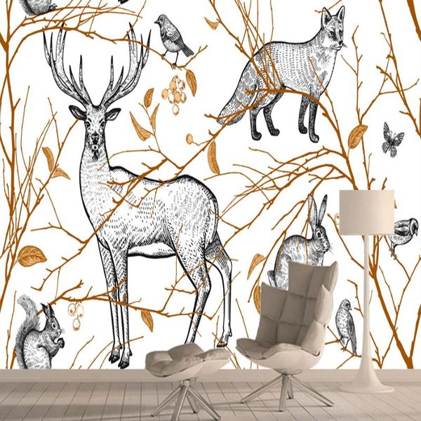 wallpapers custom any size 3d deer forest pattern murals for living room walls paper home decor sofa bedroom background rolls
wallpapers custom any size 3d deer forest pattern murals for living room walls paper home decor sofa bedroom background rolls