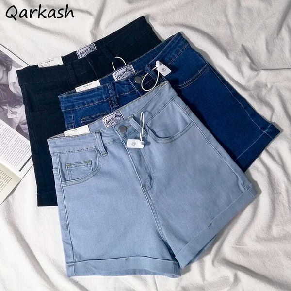 women's shorts plus size s-3xl women fashion high waist denim summer all-match skinny korean style slim elasticity casual college girls, White;black
women's shorts plus size s-3xl women fashion high waist denim summer all-match skinny korean style slim elasticity casual college girls, White;black