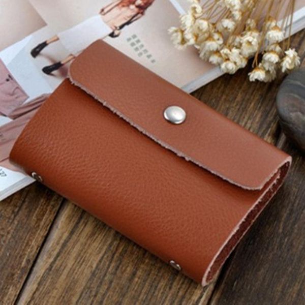 card holders retro men women pu leather 26 slots business credit bank wallet holder passport id cover purse bag, Brown;gray
card holders retro men women pu leather 26 slots business credit bank wallet holder passport id cover purse bag, Brown;gray