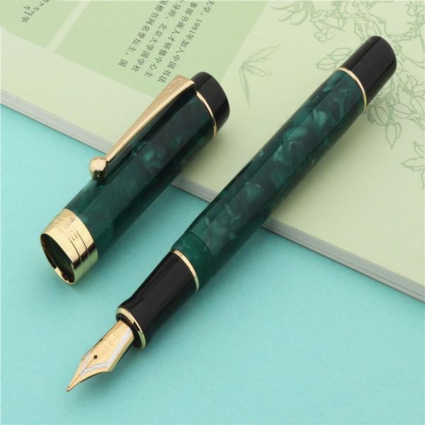fountain pens luxury quality jinhao 100 resin colour green school supplies student office stationary m nib pen
fountain pens luxury quality jinhao 100 resin colour green school supplies student office stationary m nib pen