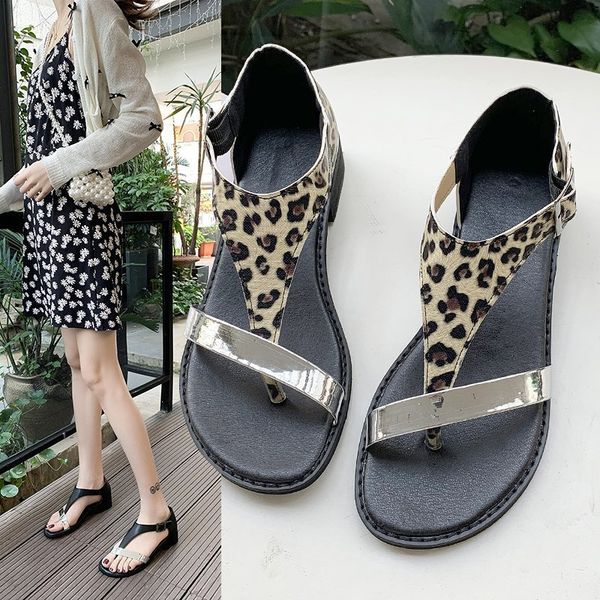 sandals large-size summer sandals women's flip-flops leopard print slippers with a single button 6gx3, Black
sandals large-size summer sandals women's flip-flops leopard print slippers with a single button 6gx3, Black