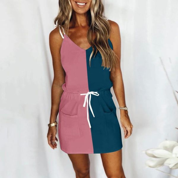 casual dresses 40# patchwork print loose dress women sleeveless v-neck strap holiday mini open back summer 2021 vestidos, Black;gray
casual dresses 40# patchwork print loose dress women sleeveless v-neck strap holiday mini open back summer 2021 vestidos, Black;gray