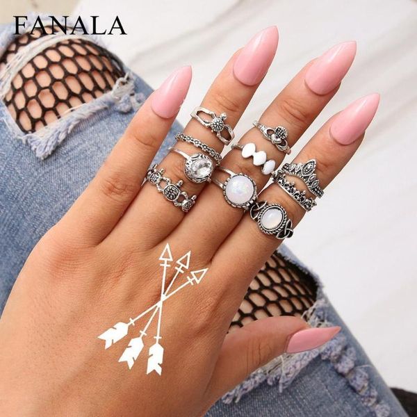 cluster rings 10pcs retro women ring set fashion carved pebbles party exaggerated finger vintage punk silver jewelry gift, Golden;silver
cluster rings 10pcs retro women ring set fashion carved pebbles party exaggerated finger vintage punk silver jewelry gift, Golden;silver