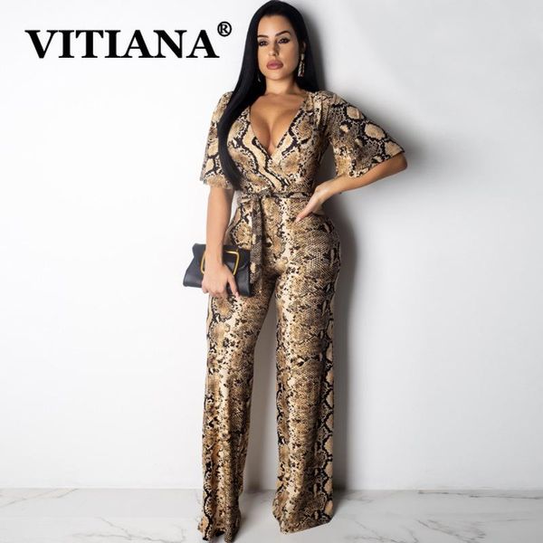 women's jumpsuits & rompers vitiana women jumpsuit summer 2021 short sleeve deep v-neck casual serpentine ladies fashion party romper, Black;white
women's jumpsuits & rompers vitiana women jumpsuit summer 2021 short sleeve deep v-neck casual serpentine ladies fashion party romper, Black;white