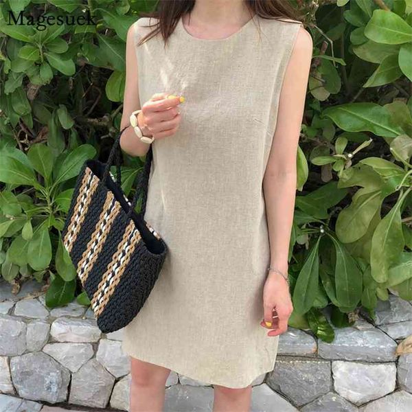 fashion summer dress women sleeveless cotton linen mini elegant casual plus size es for vestidos 9864 210512, Black;gray
fashion summer dress women sleeveless cotton linen mini elegant casual plus size es for vestidos 9864 210512, Black;gray