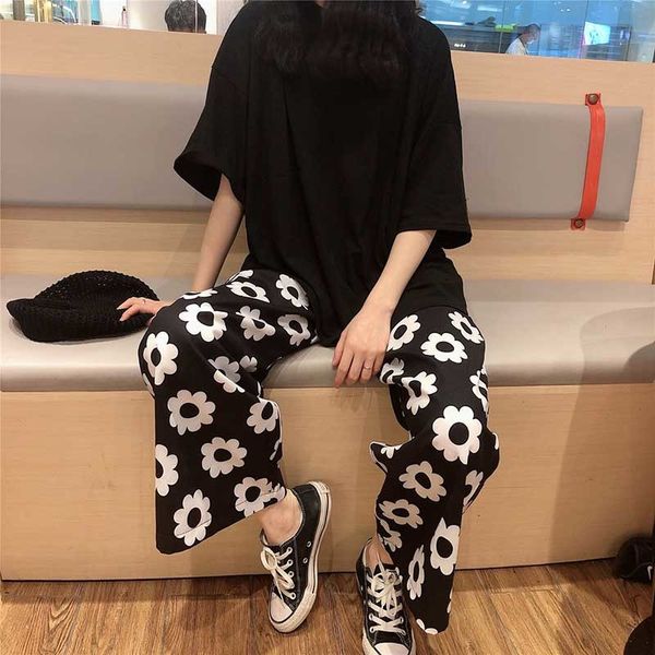 lolita style autumn korean ulzzang harajuku personality hip hop street flower print loose wide leg pants ankle-leng 210319, Black;white
lolita style autumn korean ulzzang harajuku personality hip hop street flower print loose wide leg pants ankle-leng 210319, Black;white