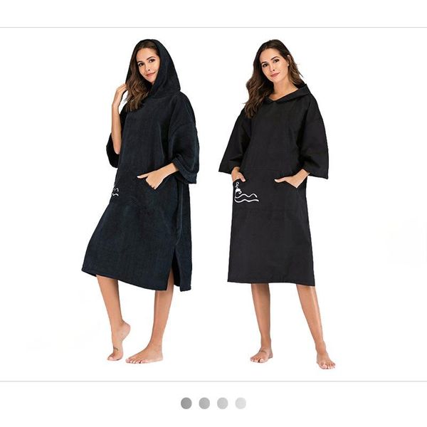 swim wear mid-sleeve quick-drying bath towel cloak lengthened thickened hooded surf changing
swim wear mid-sleeve quick-drying bath towel cloak lengthened thickened hooded surf changing