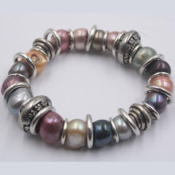 other bracelets 12-14mm real natural freshwater baroque pearl & bangles for women big jewelry silver septa bead elastic 17-18cml, Golden;silver
other bracelets 12-14mm real natural freshwater baroque pearl & bangles for women big jewelry silver septa bead elastic 17-18cml, Golden;silver