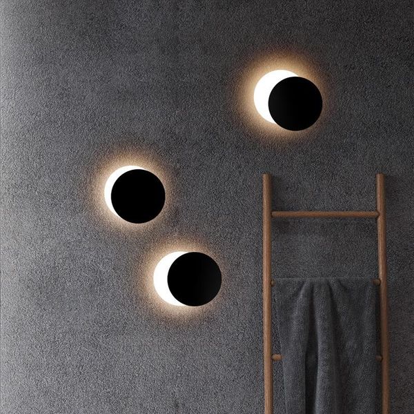 wall lamps modern led lamp designer solasr eclipse for living room bedroom nordic decor bedside light bathroom fixture
wall lamps modern led lamp designer solasr eclipse for living room bedroom nordic decor bedside light bathroom fixture