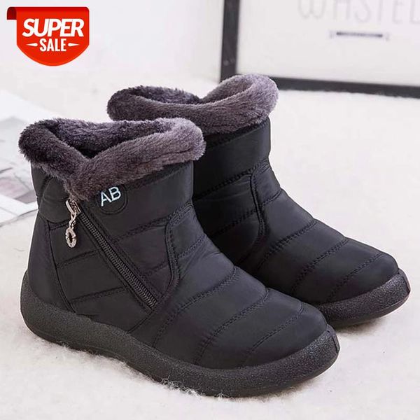 women's winter boots new ladies shoes chunky casual women ankle shoes waterproof snow platform boots plus size zapatos de mujer #ii3a, Black
women's winter boots new ladies shoes chunky casual women ankle shoes waterproof snow platform boots plus size zapatos de mujer #ii3a, Black