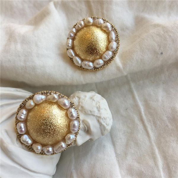 dangle & chandelier lifefontier japan round metal big stud earrings for women fashion temperament simulated pearl brincos pendenties, Silver
dangle & chandelier lifefontier japan round metal big stud earrings for women fashion temperament simulated pearl brincos pendenties, Silver