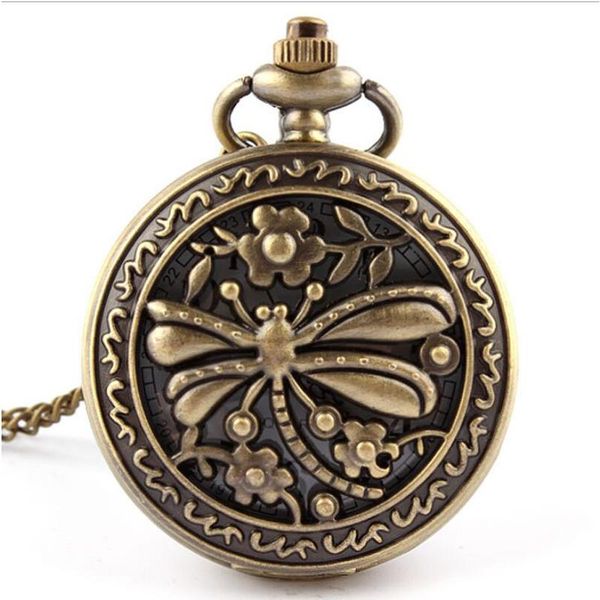 pocket watches 10pcs in steampunk dragonfly quartz watch retro necklace mens party gift large size, Slivery;golden
pocket watches 10pcs in steampunk dragonfly quartz watch retro necklace mens party gift large size, Slivery;golden